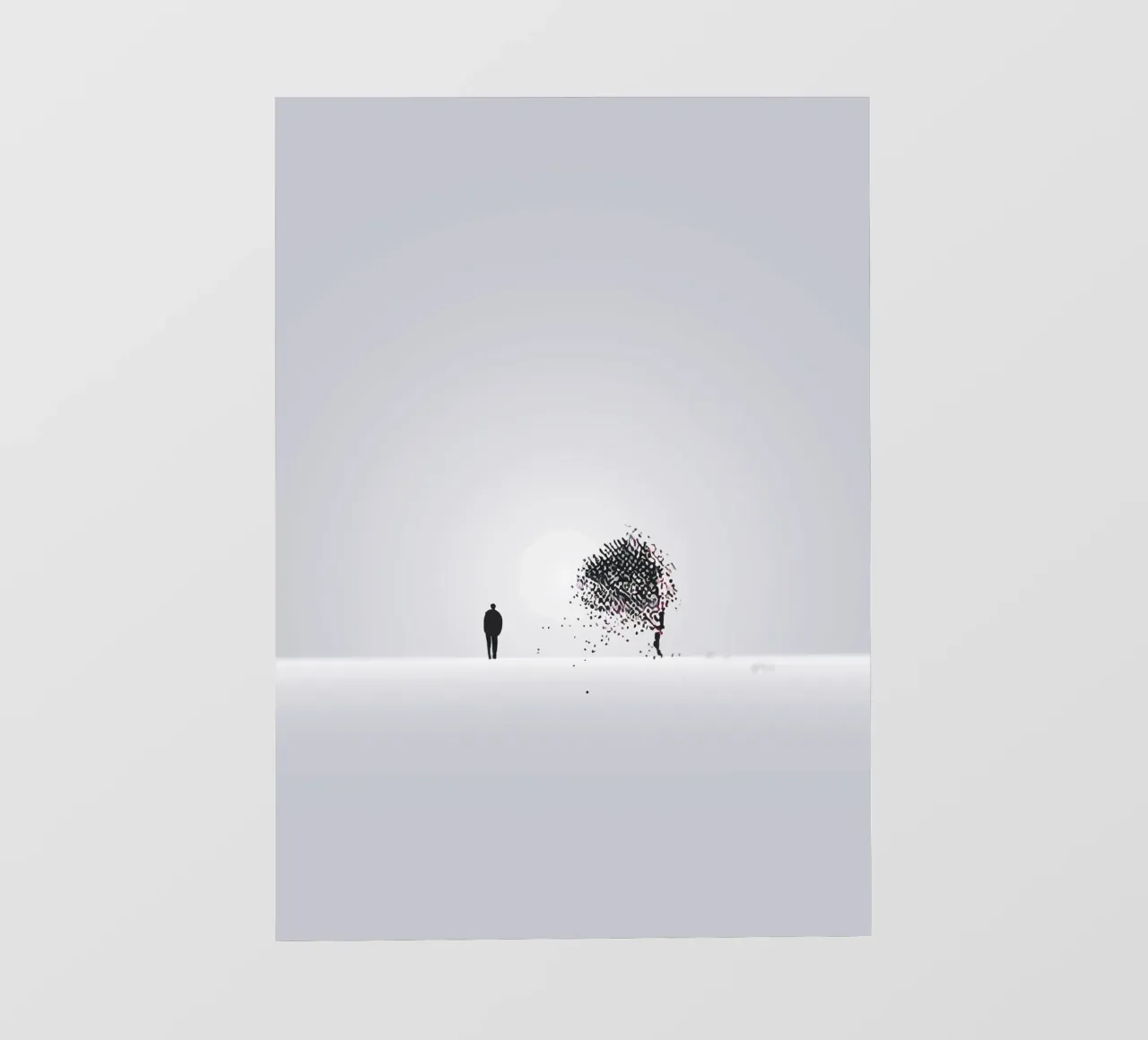 Lonely Tree telo in pvc da Hey Vincent