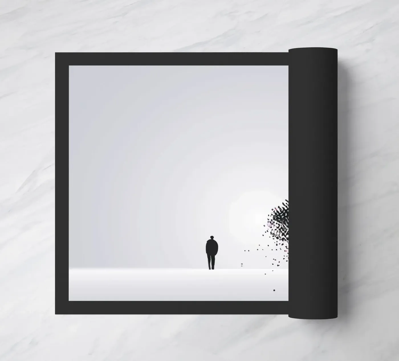 Lonely Tree doormat by Hey Vincent