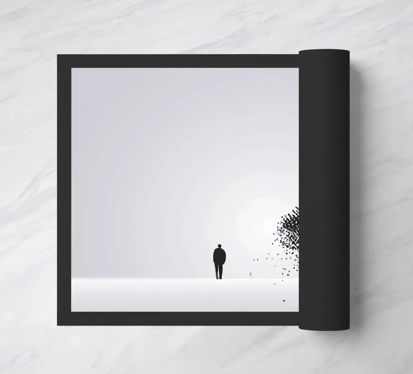 Lonely Tree doormat by Hey Vincent