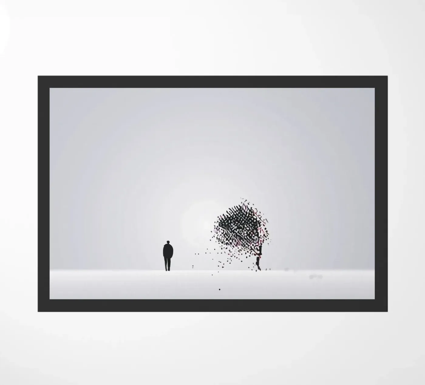 Lonely Tree doormat by Hey Vincent