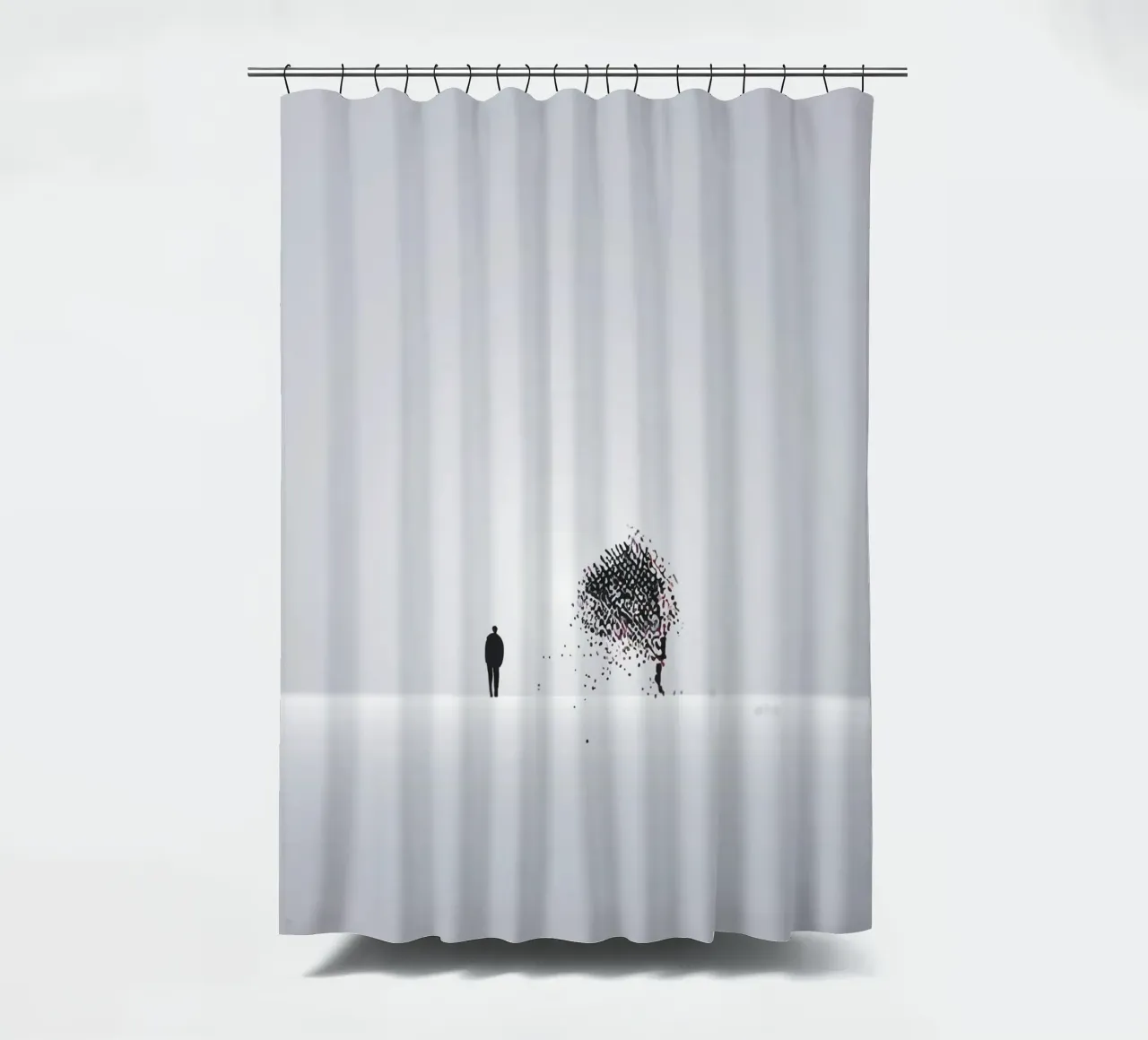 Lonely Tree tenda da doccia da Hey Vincent