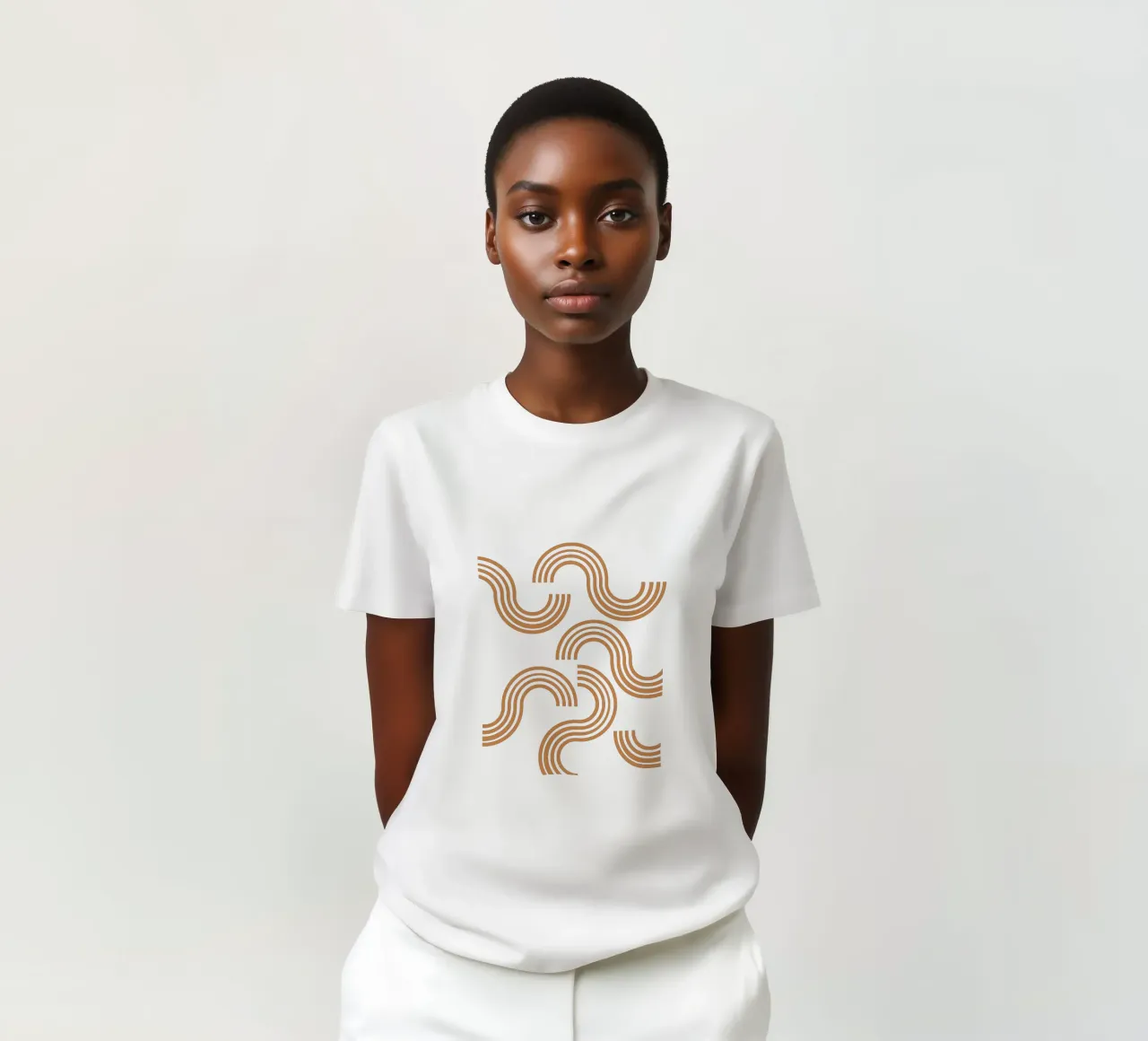 Design moderno, semplice e minimalista t-shirt da YSV MINIMALIST