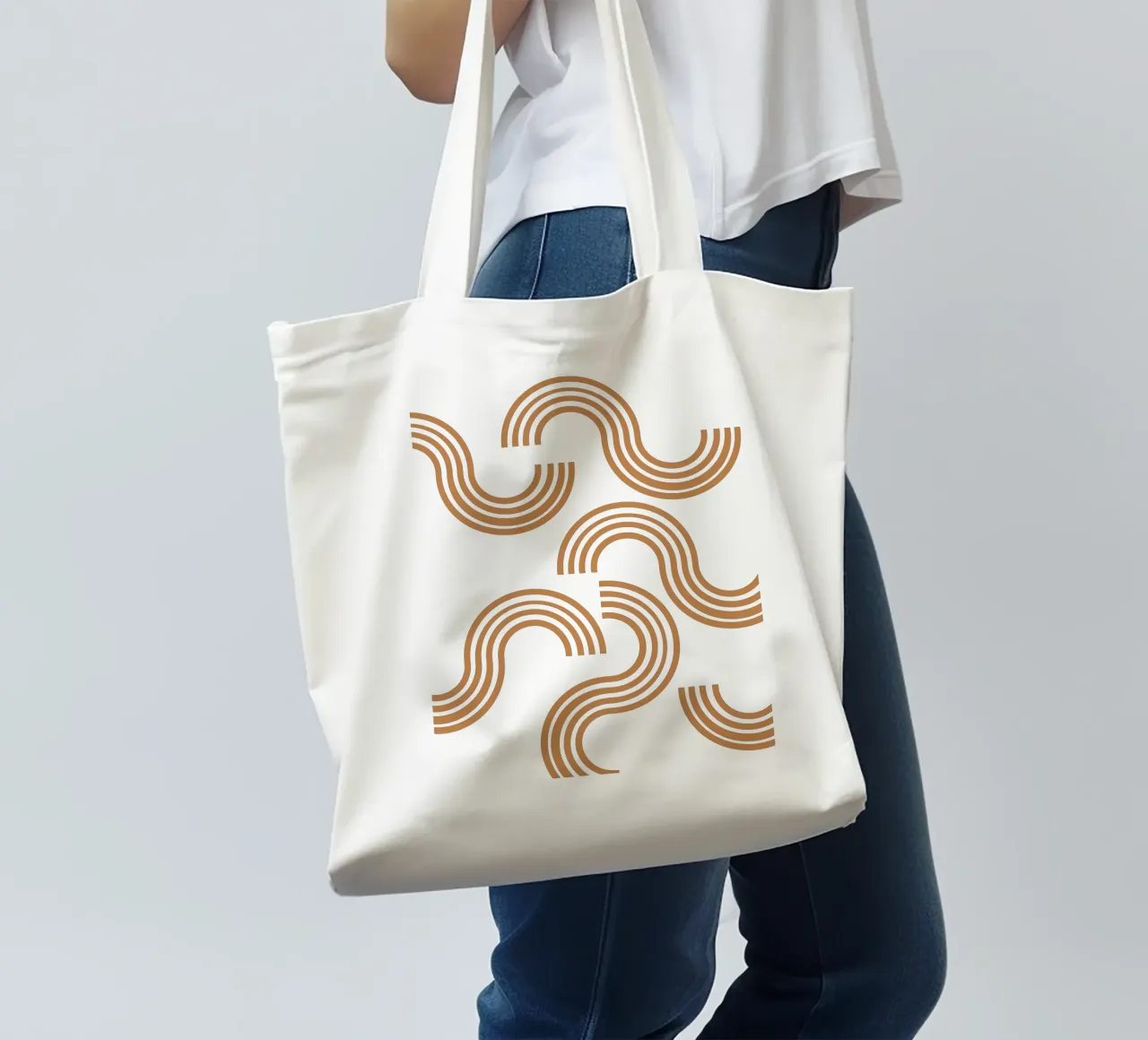 Design moderno, semplice e minimalista borsa in juta da YSV MINIMALIST