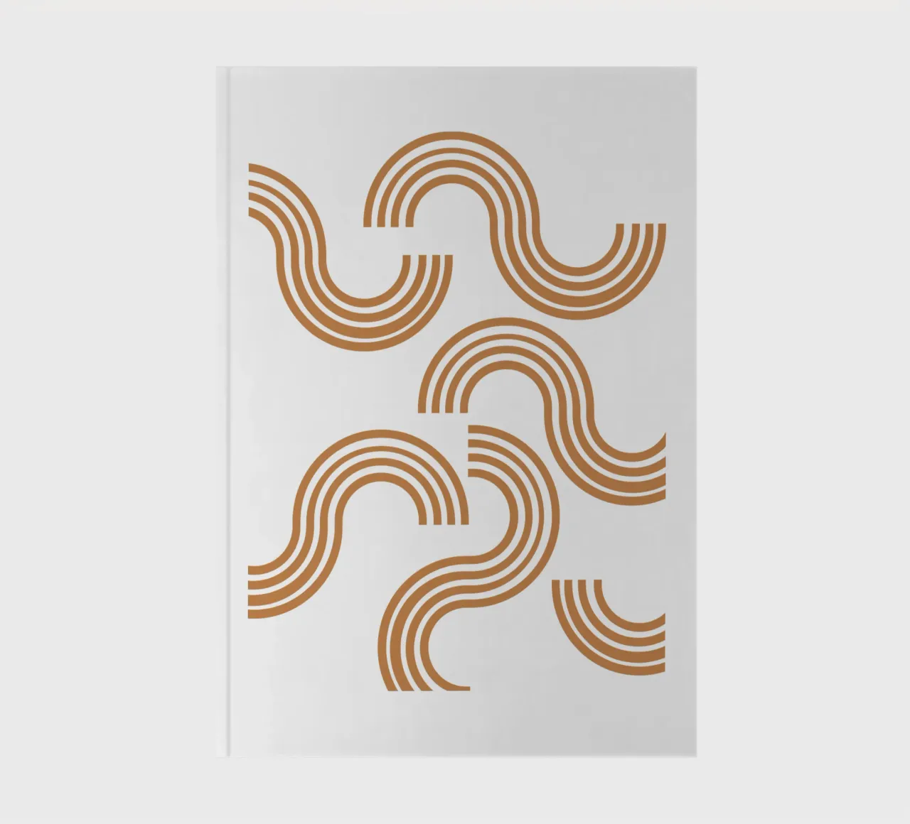 Modern simple minimalist design notebook by YSV MINIMALIST