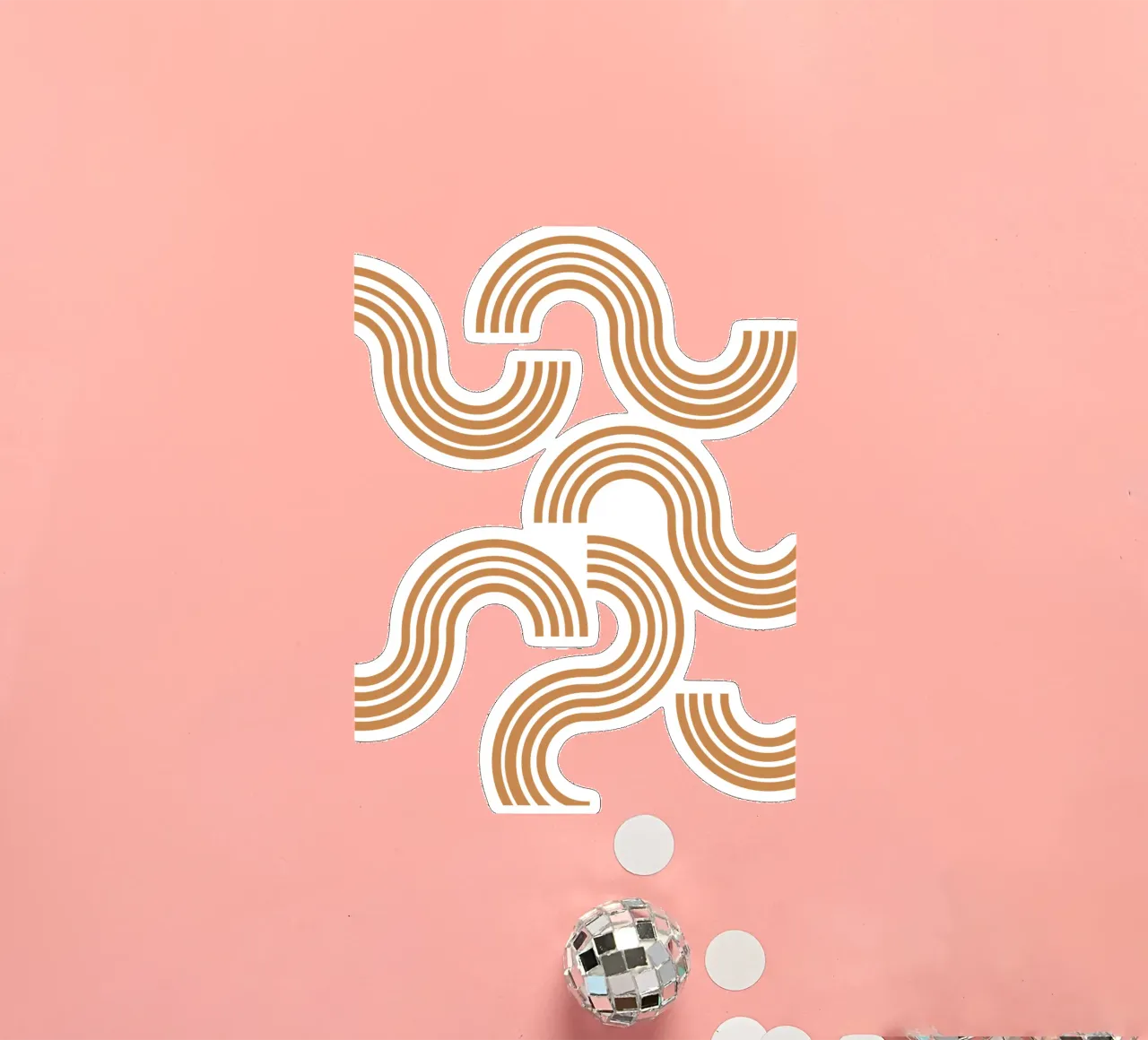 Design moderno, semplice e minimalista adesivo da YSV MINIMALIST