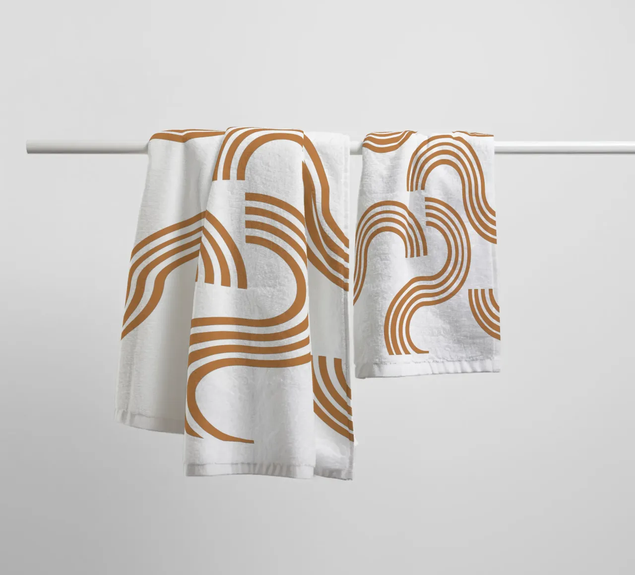 Modern simple minimalist design towel by YSV MINIMALIST