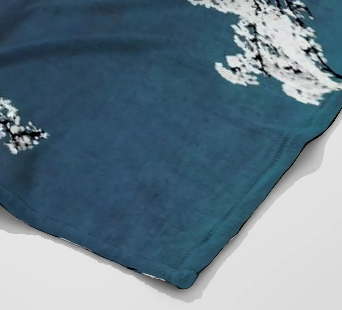 Flowers fleece blanket by Ingrid Beddoes
