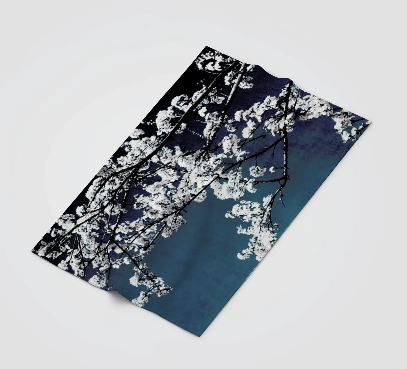 Flowers fleece blanket by Ingrid Beddoes