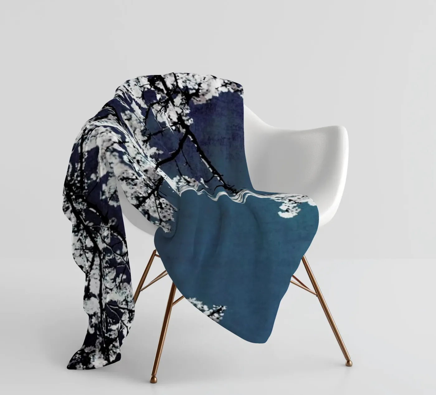 Flowers Fleecedecke von Ingrid Beddoes