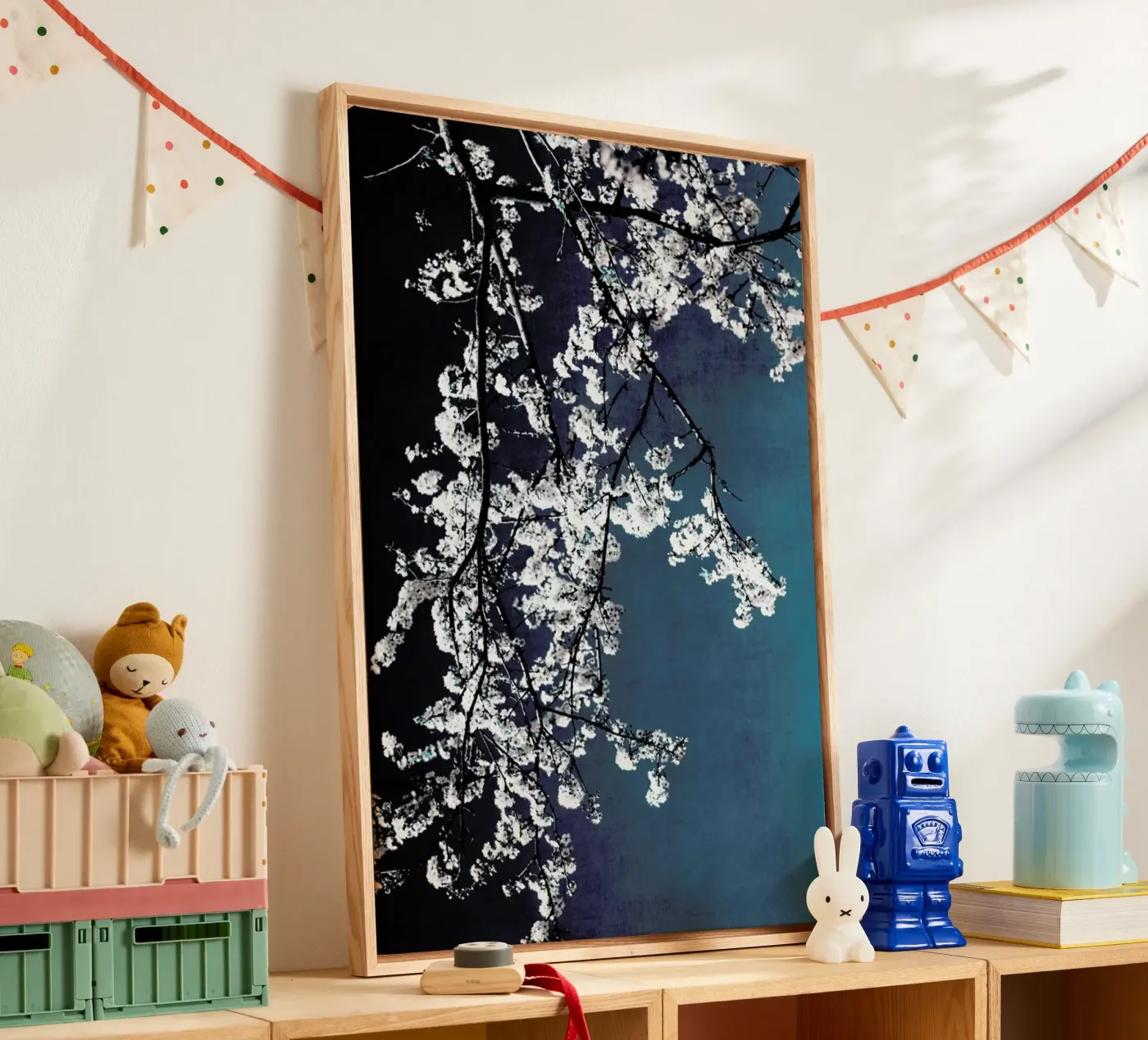 Flowers tela da Ingrid Beddoes