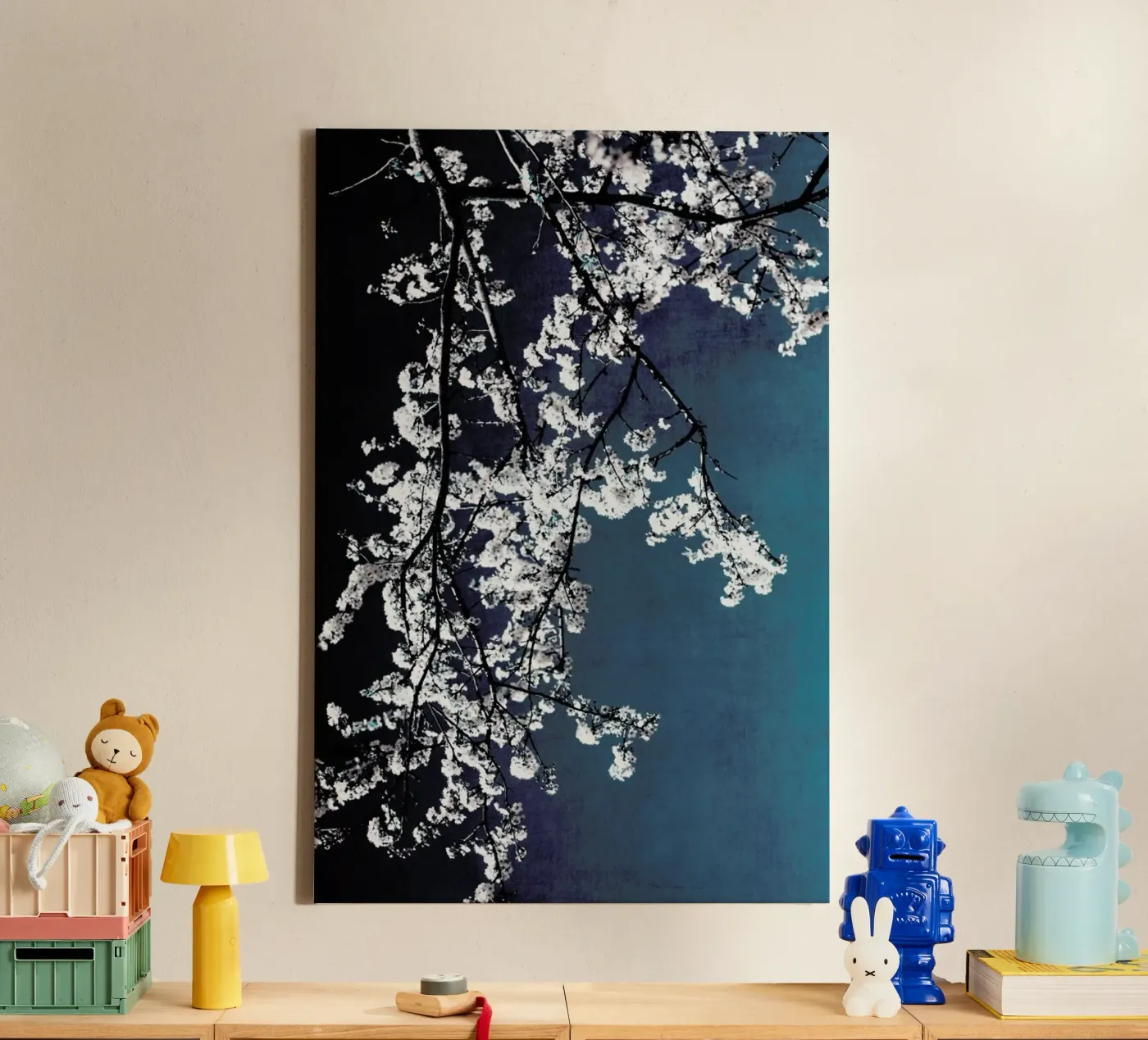 Flowers tela da Ingrid Beddoes