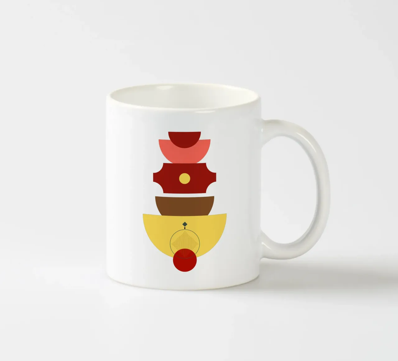 Moderno minimalista semplice elegante tazza in ceramica da YSV MINIMALIST