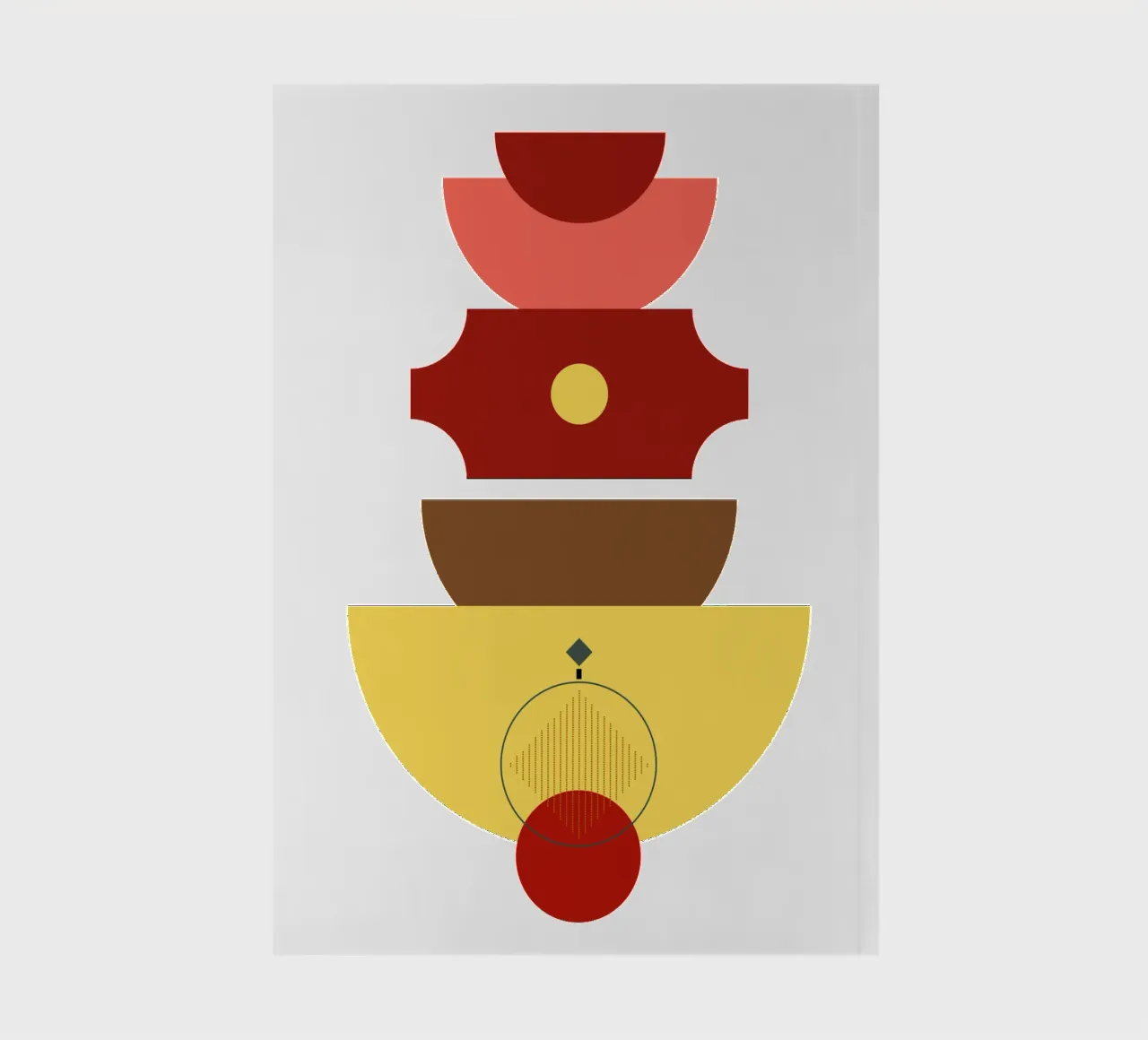 Modern minimalist simple elegant notebook by YSV MINIMALIST