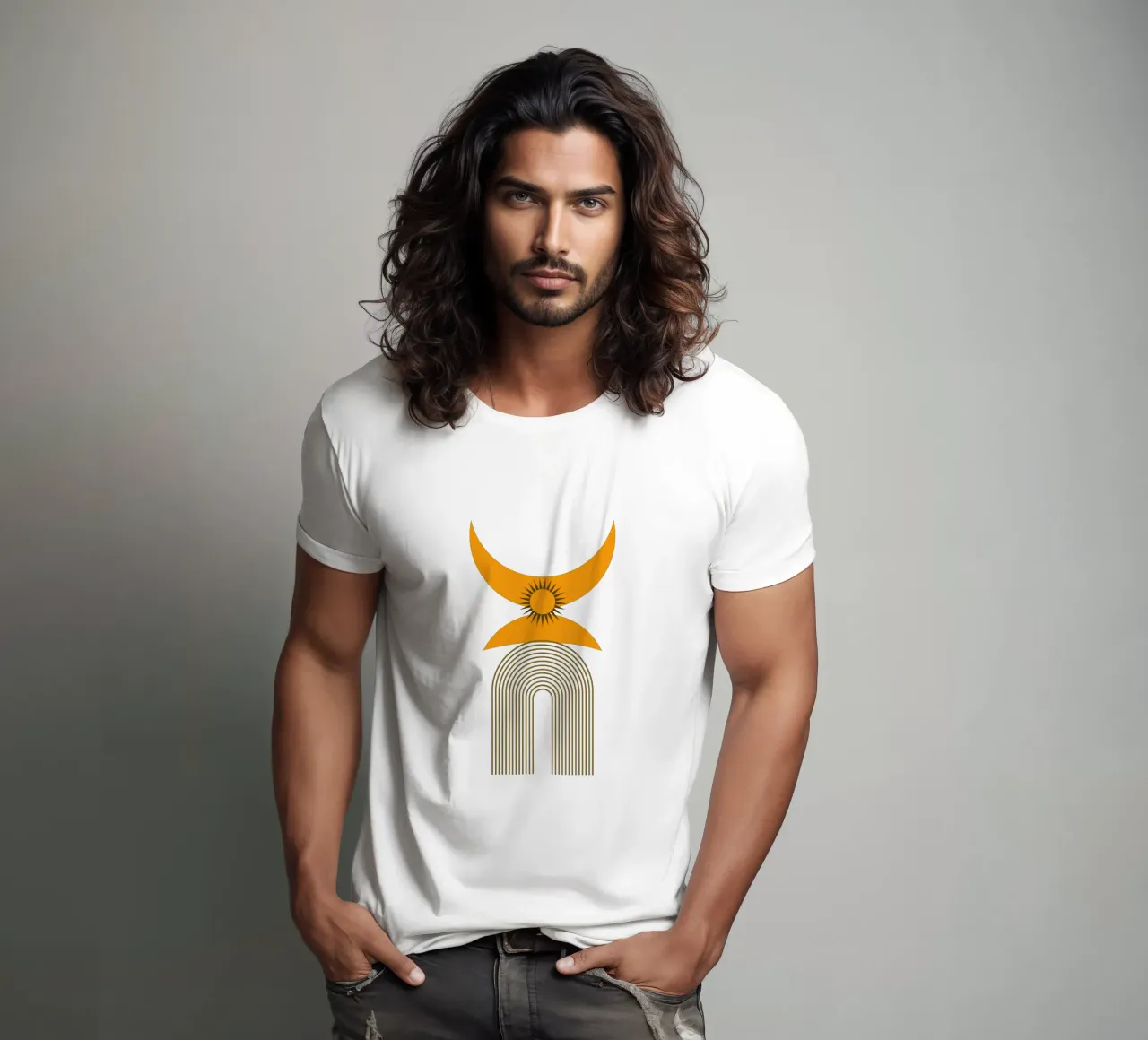 Modern Minimalist Simple Elegant t-shirt by YSV MINIMALIST