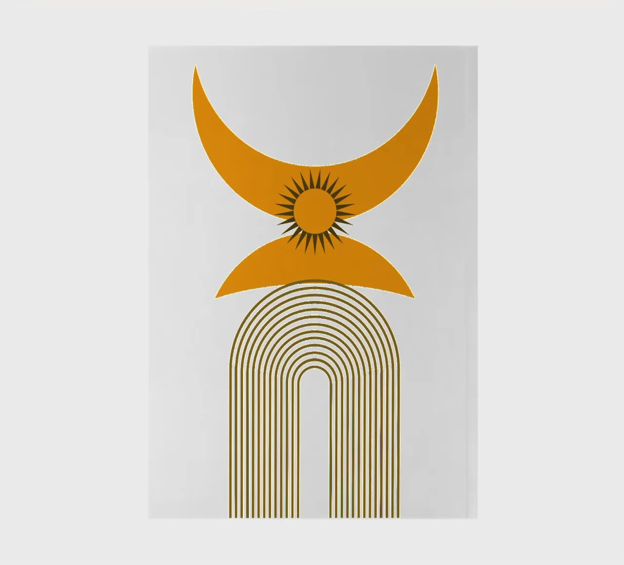 Modern Minimalist Simple Elegant notebook by YSV MINIMALIST