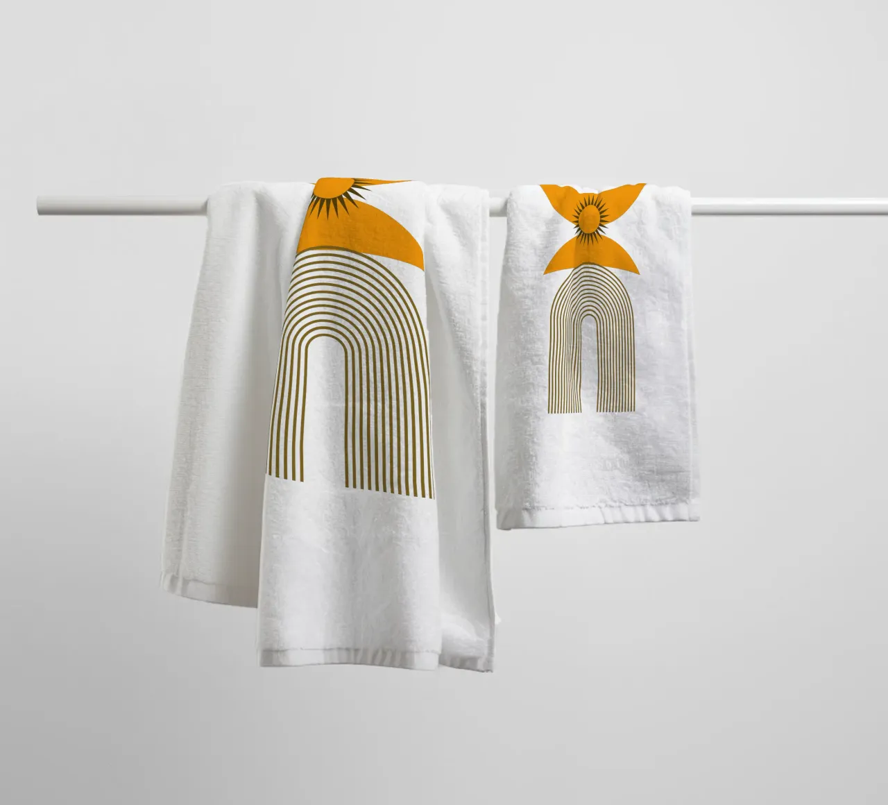 Modern Minimalist Simple Elegant towel by YSV MINIMALIST