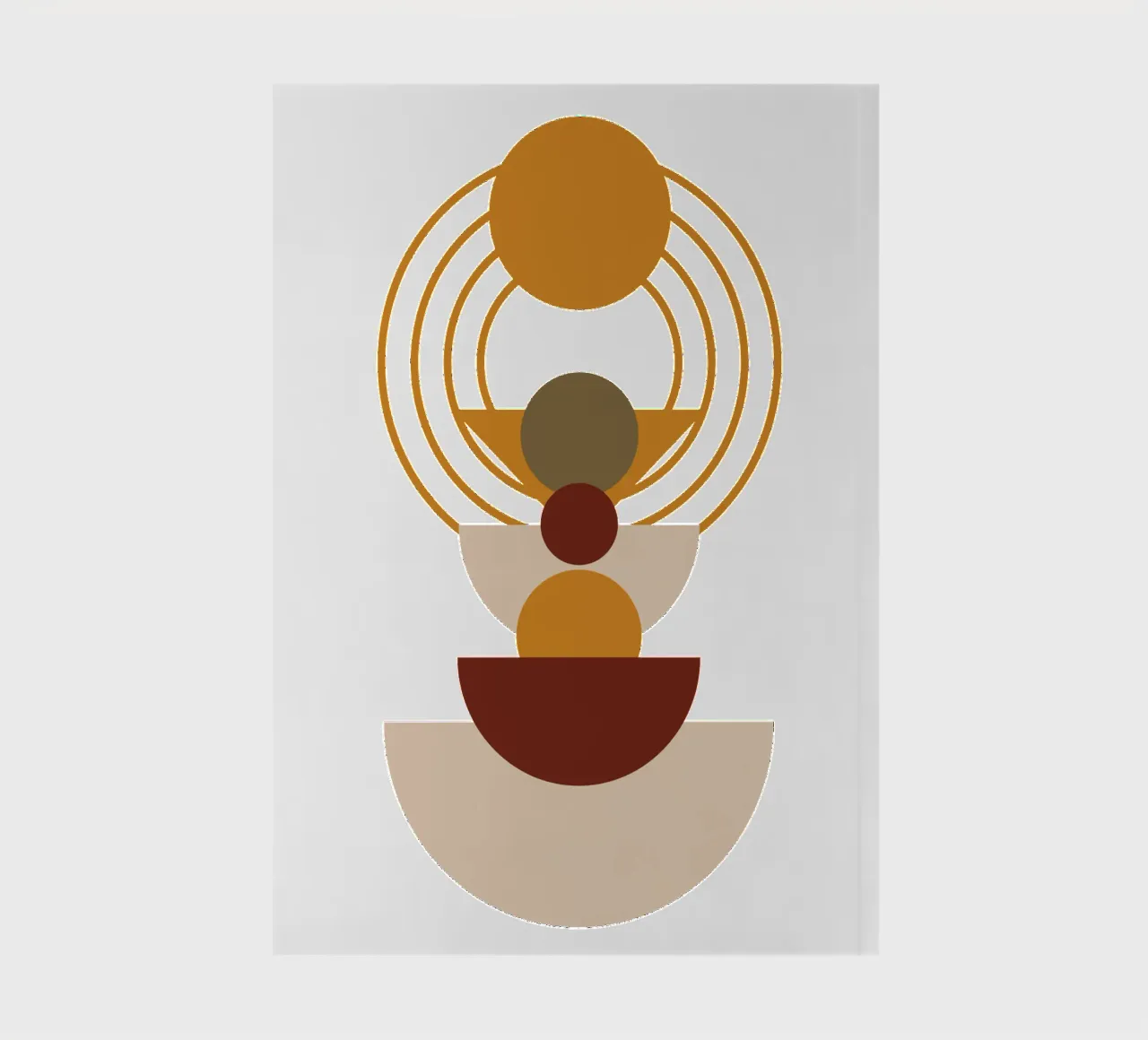 Modern Minimalist Simple Elegant notebook by YSV MINIMALIST