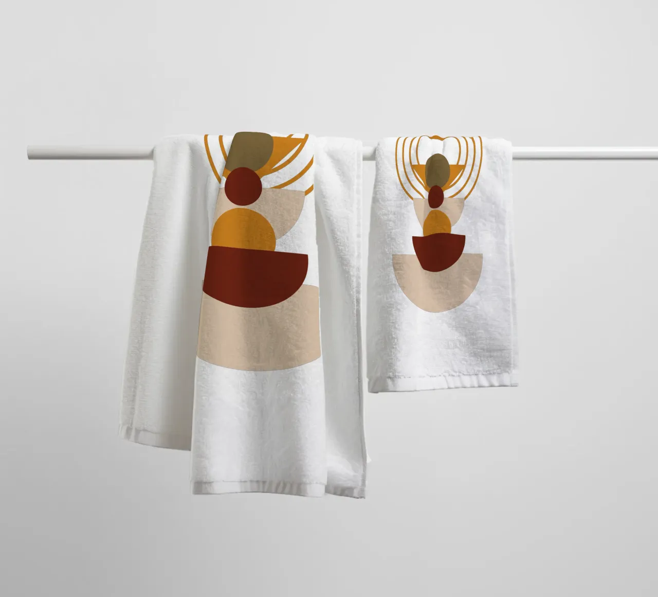 Modern Minimalist Simple Elegant towel by YSV MINIMALIST