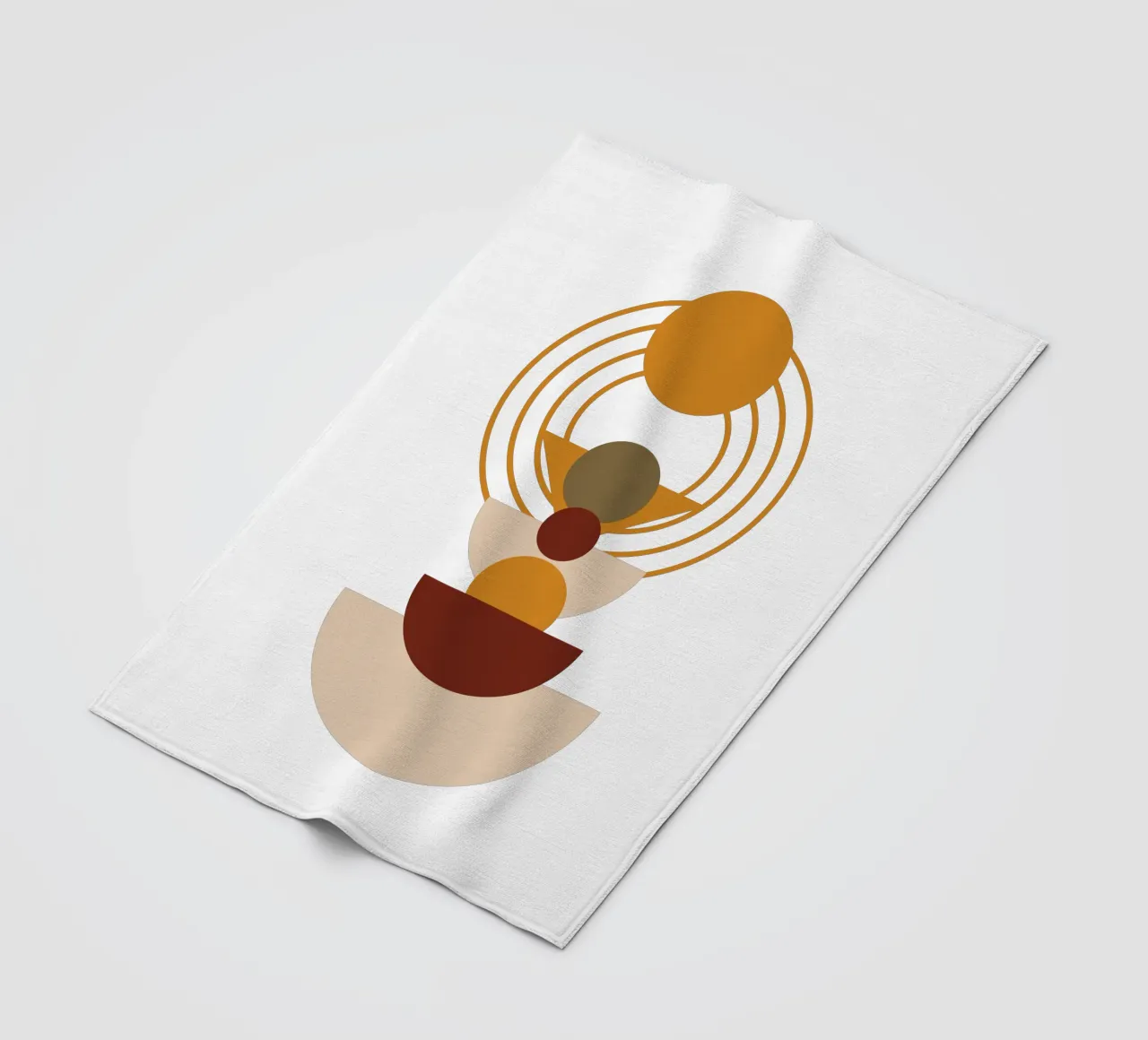 Modern Minimalist Simple Elegant fleece blanket by YSV MINIMALIST