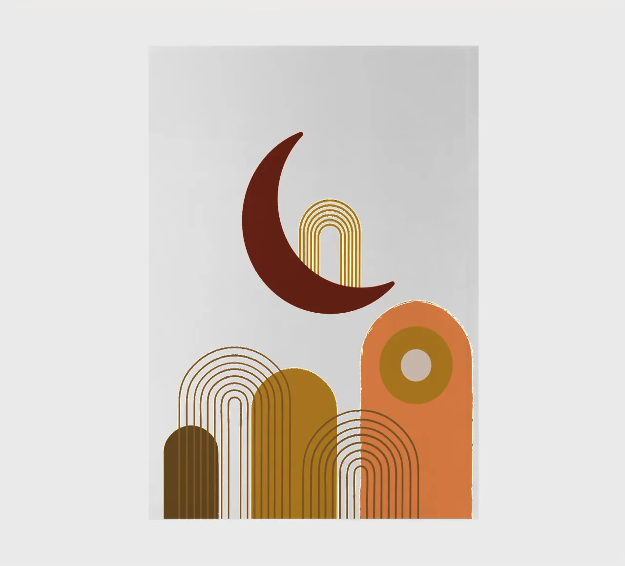 Modern Minimalist Simple Elegant notebook by YSV MINIMALIST