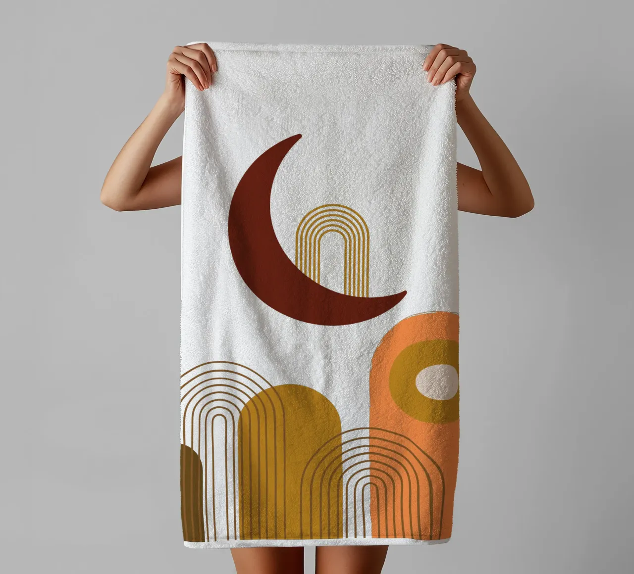 Modern Minimalist Simple Elegant towel by YSV MINIMALIST