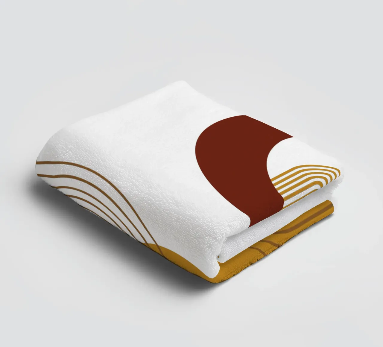 Modern Minimalist Simple Elegant towel by YSV MINIMALIST