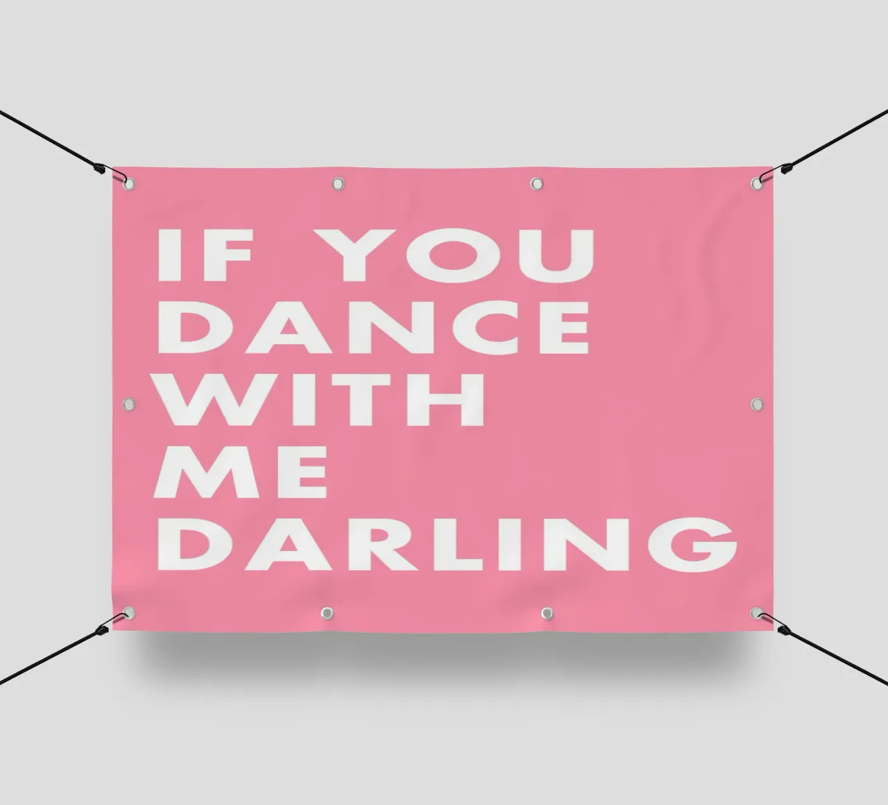 If you dance with me darling telo in pvc da WORD & WONDER