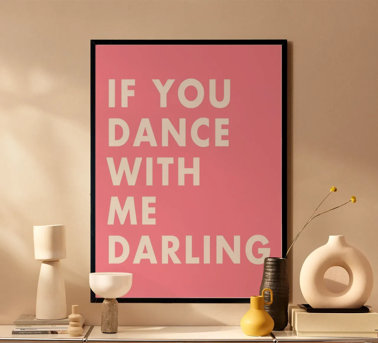 If you dance with me darling carta hahnemühle da WORD & WONDER