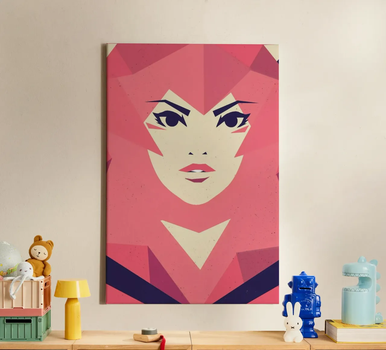 Leo canvas by Pietari Posti