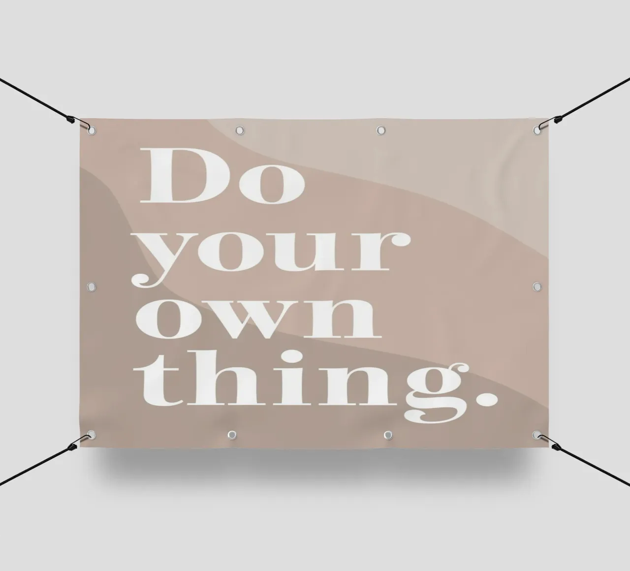 Do your own thing. pvc cover by WORD & WONDER