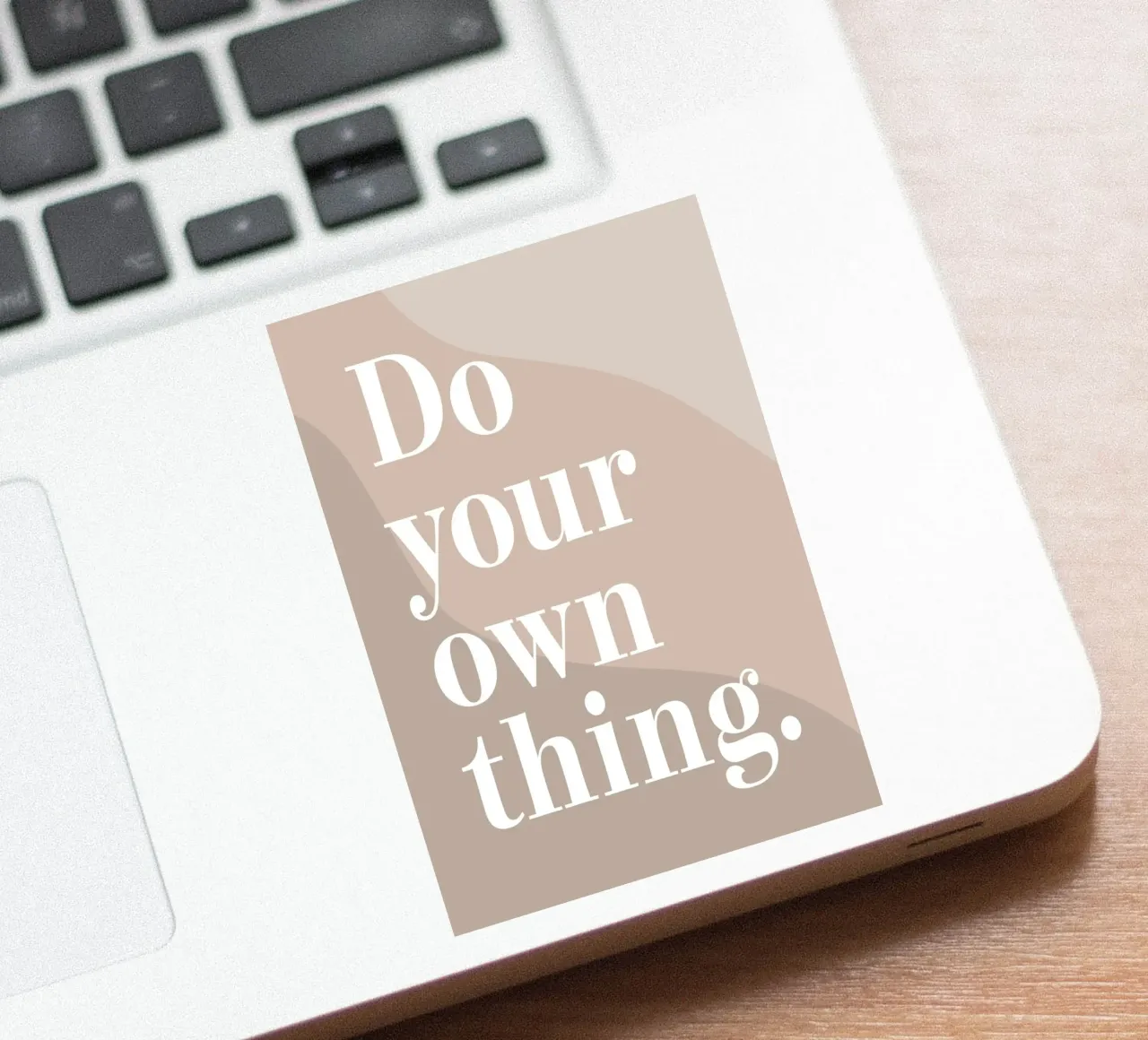 Do your own thing. adesivo da WORD & WONDER