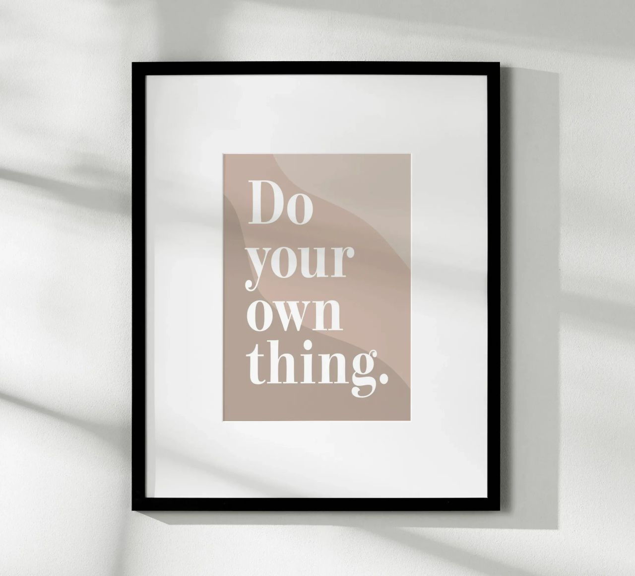 Do your own thing. carta hahnemühle da WORD & WONDER