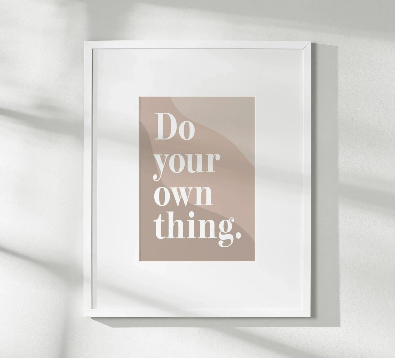 Do your own thing. carta hahnemühle da WORD & WONDER
