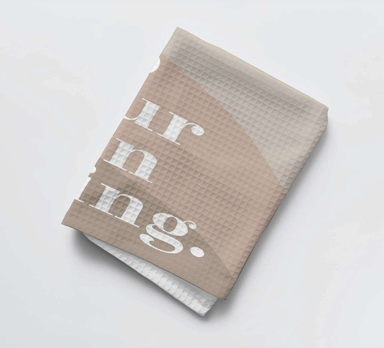 Do your own thing. torchon de WORD & WONDER