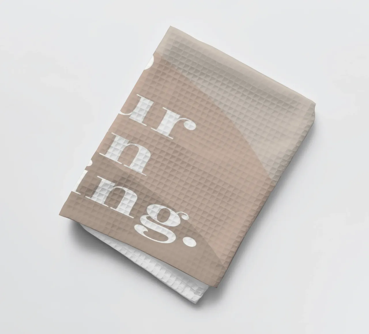Do your own thing. tea towel by WORD & WONDER