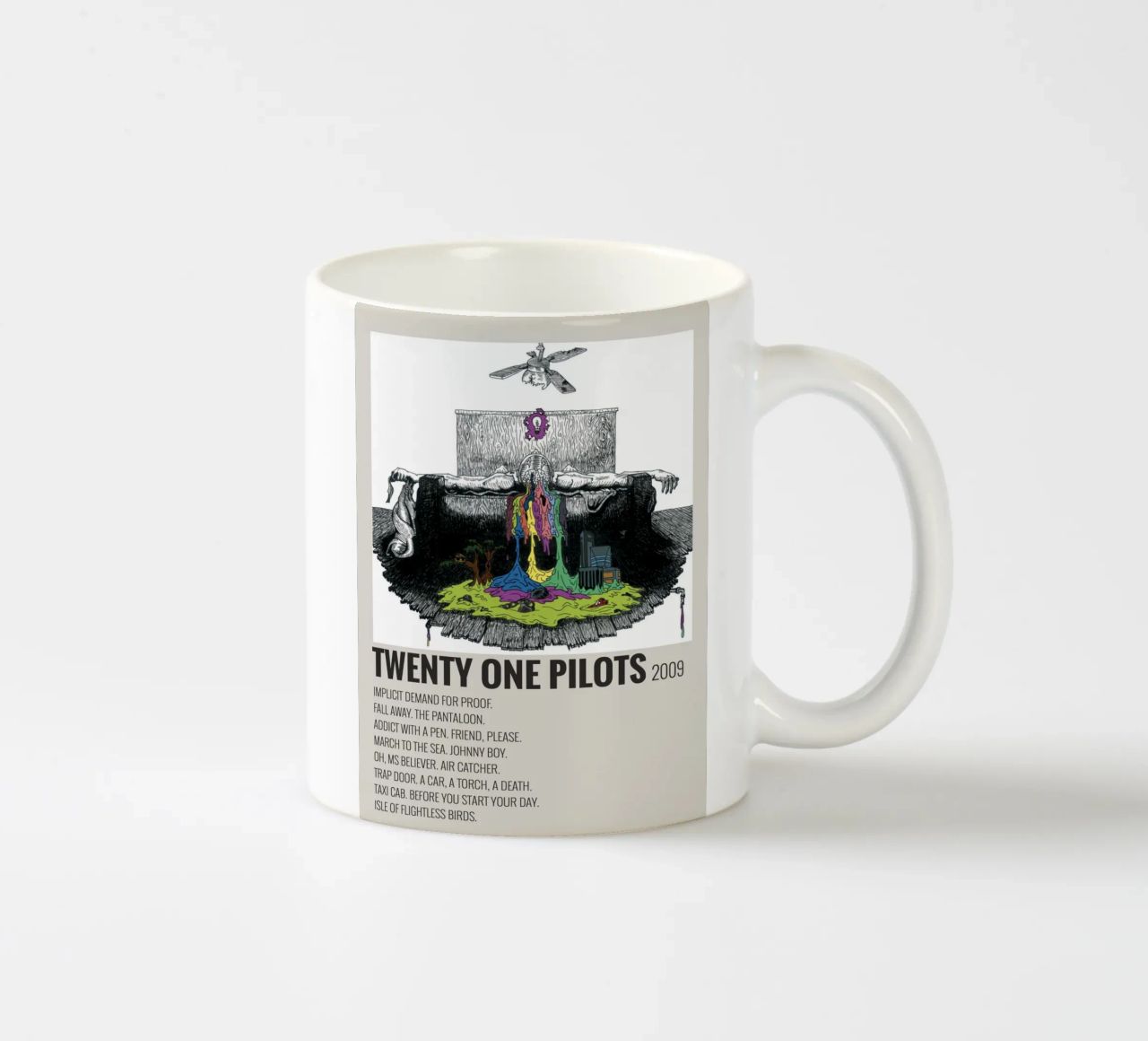 TWENTY ONE PILOTS 2009 tazza in ceramica da SoundStudio