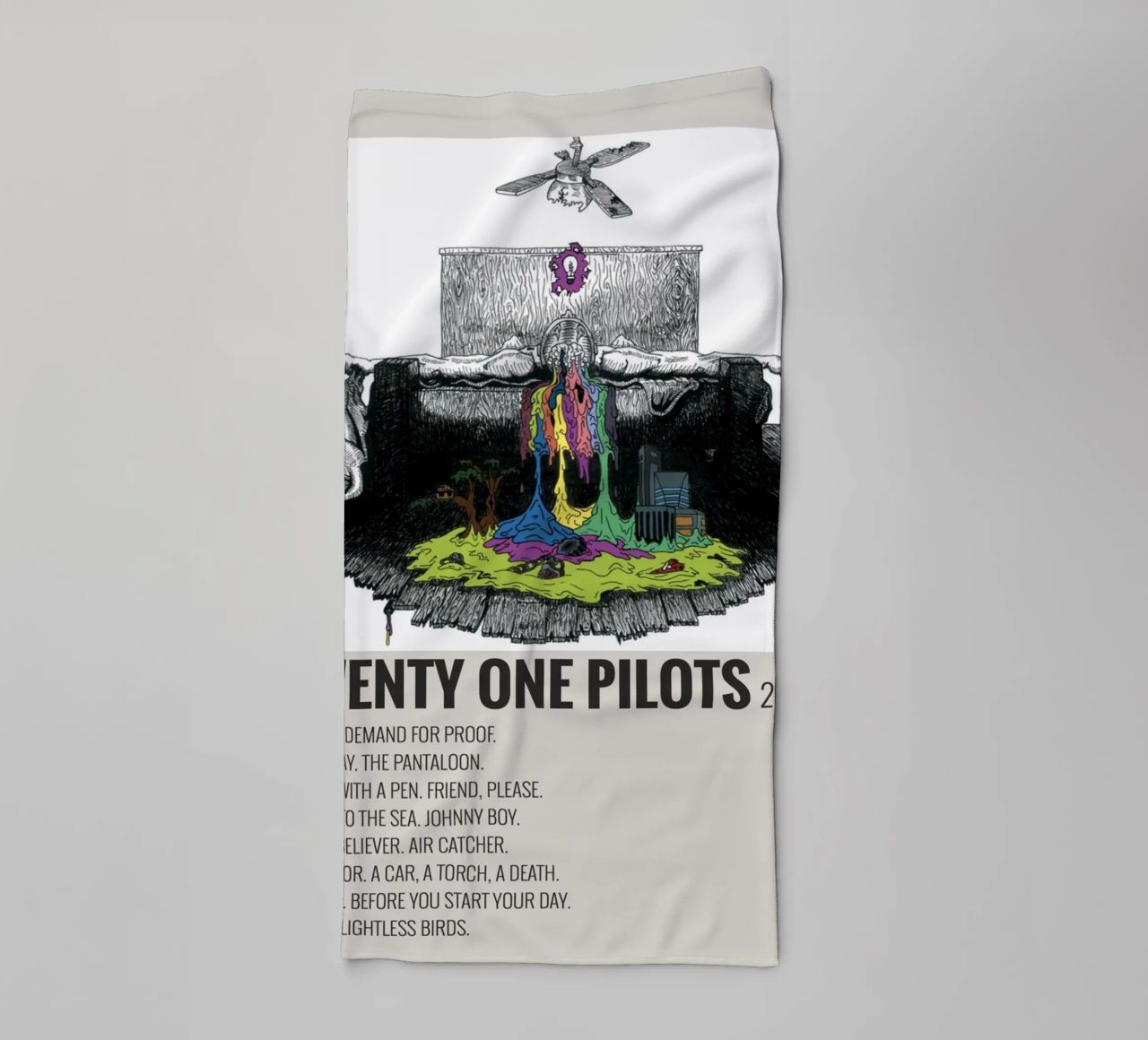 TWENTY ONE PILOTS 2009 towel by SoundStudio