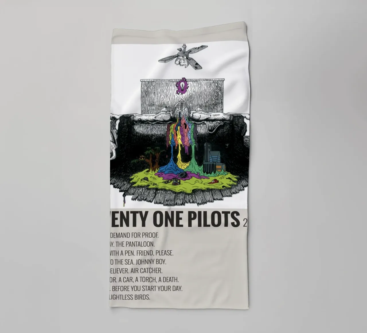 TWENTY ONE PILOTS 2009 Handtuch von SoundStudio