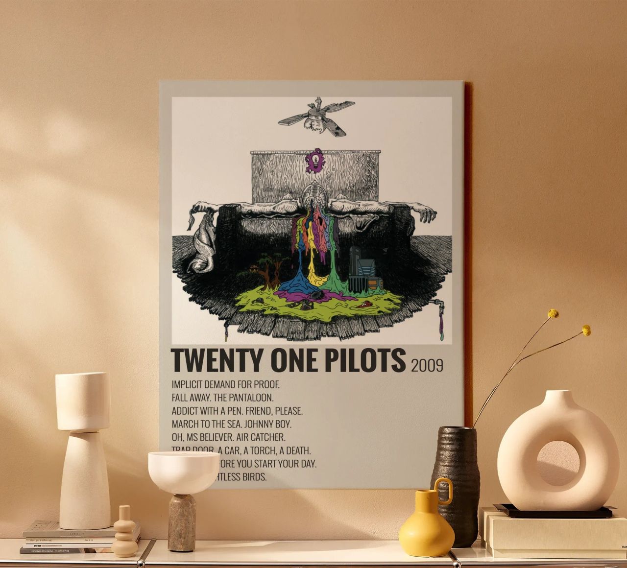 TWENTY ONE PILOTS 2009 canvas by SoundStudio