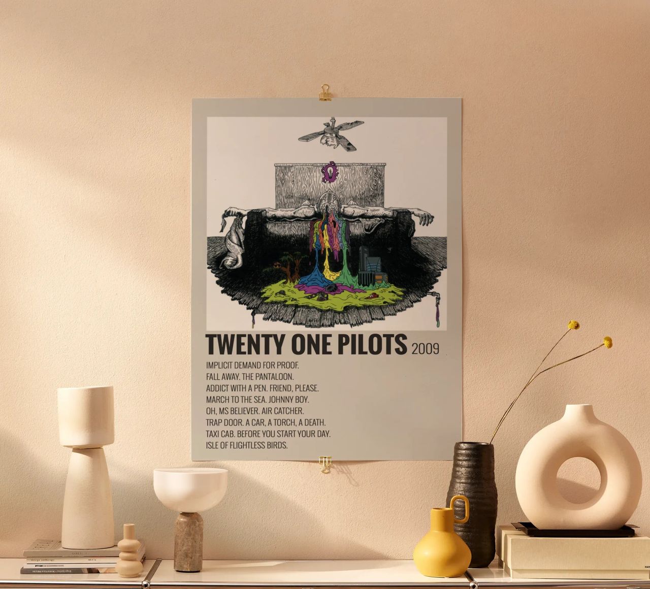 TWENTY ONE PILOTS 2009 poster by SoundStudio