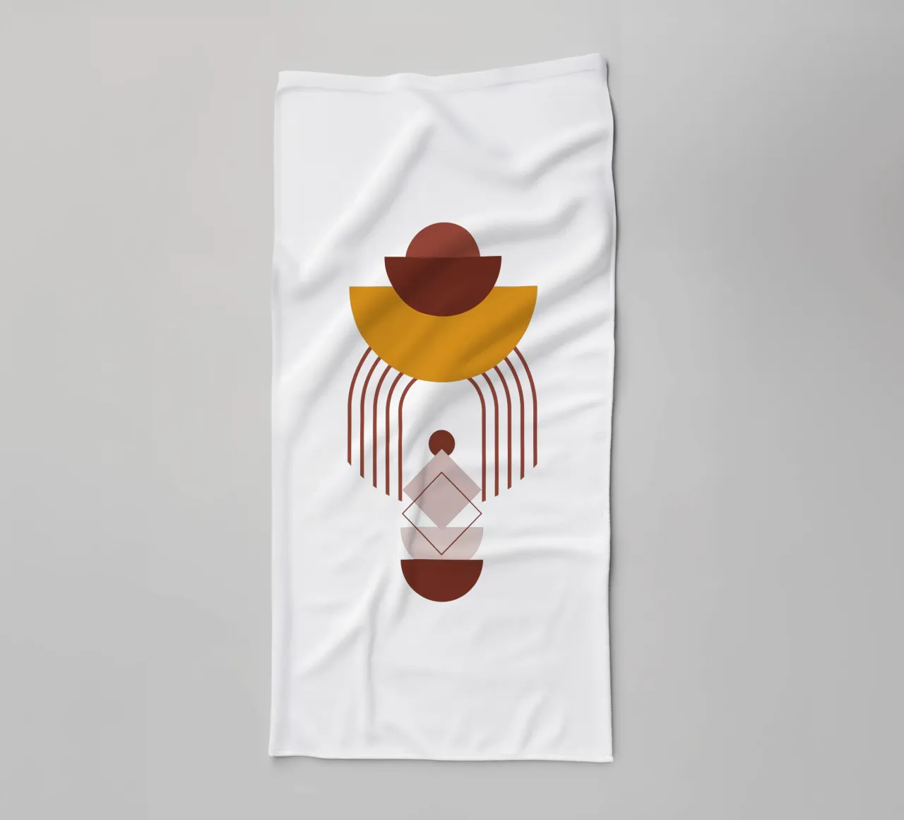 Modern Minimalist Simple Elegant towel by YSV MINIMALIST