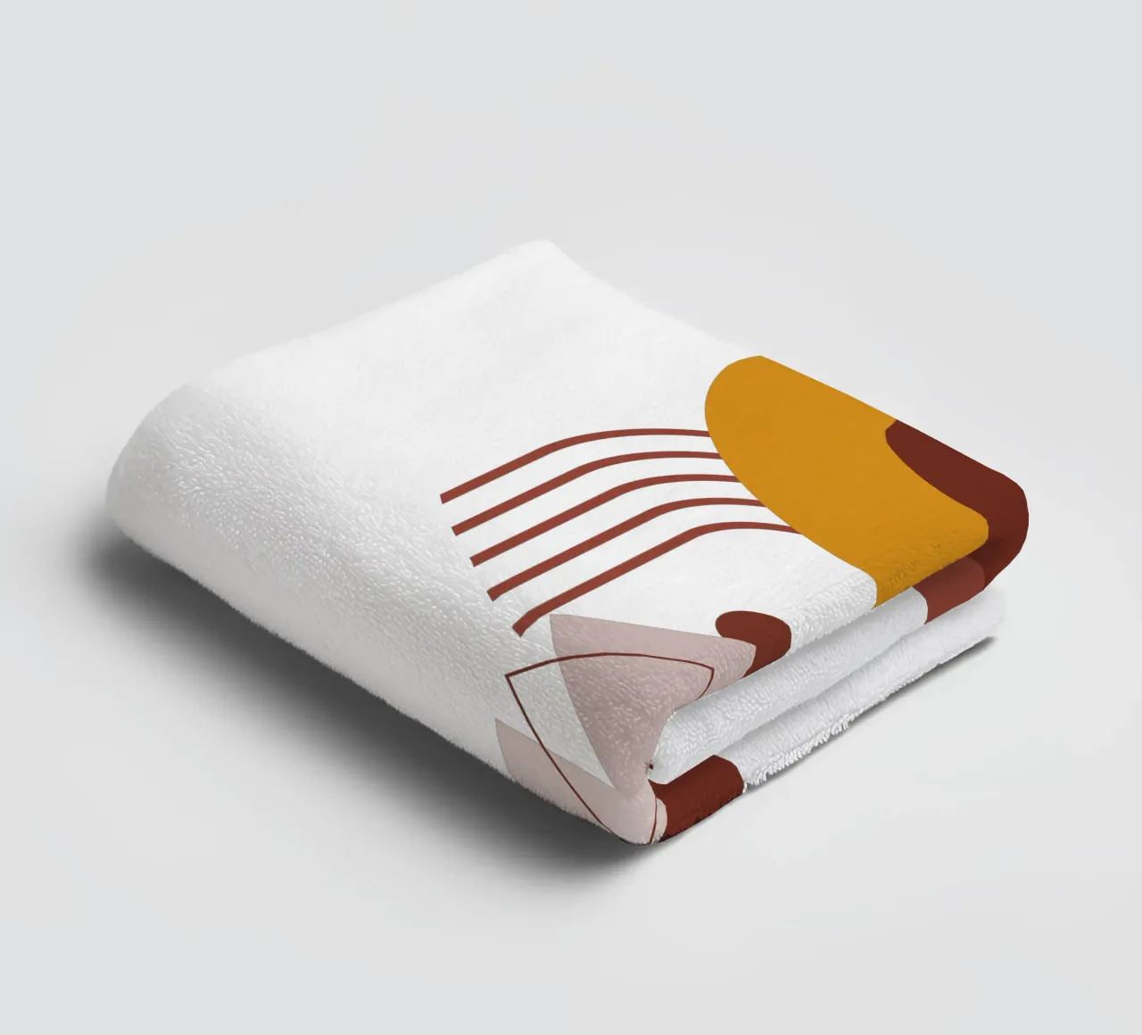 Modern Minimalist Simple Elegant towel by YSV MINIMALIST