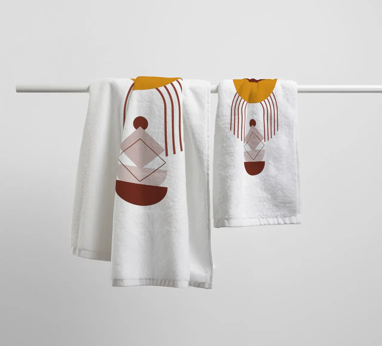 Modern Minimalist Simple Elegant towel by YSV MINIMALIST