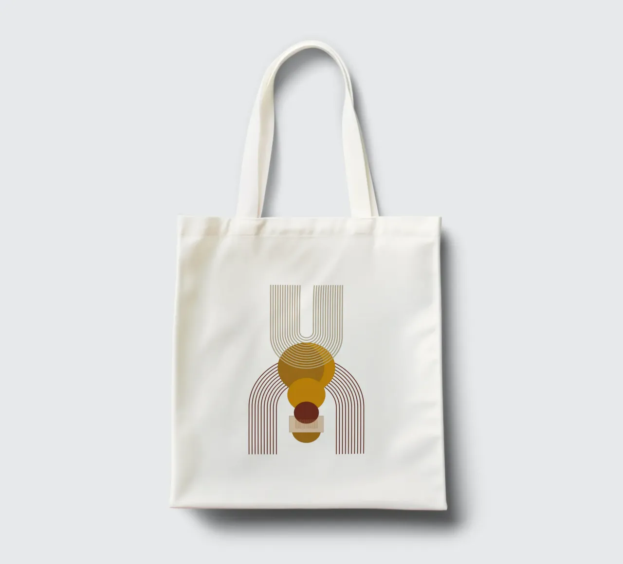 Modern Minimalist Simple Elegant tote bag by YSV MINIMALIST