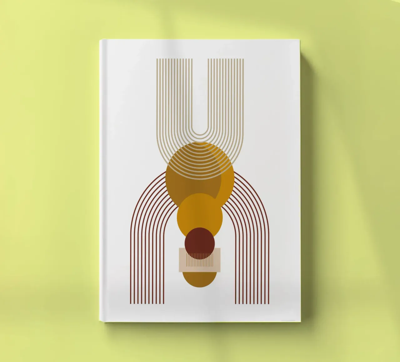 Modern Minimalist Simple Elegant notebook by YSV MINIMALIST