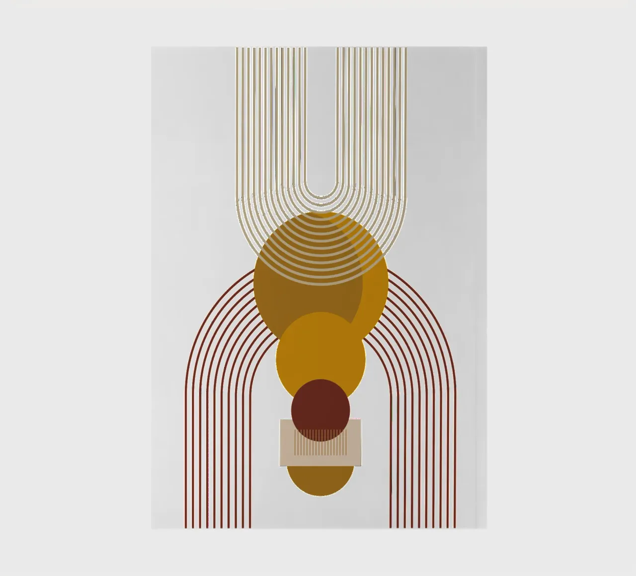 Modern Minimalist Simple Elegant notebook by YSV MINIMALIST