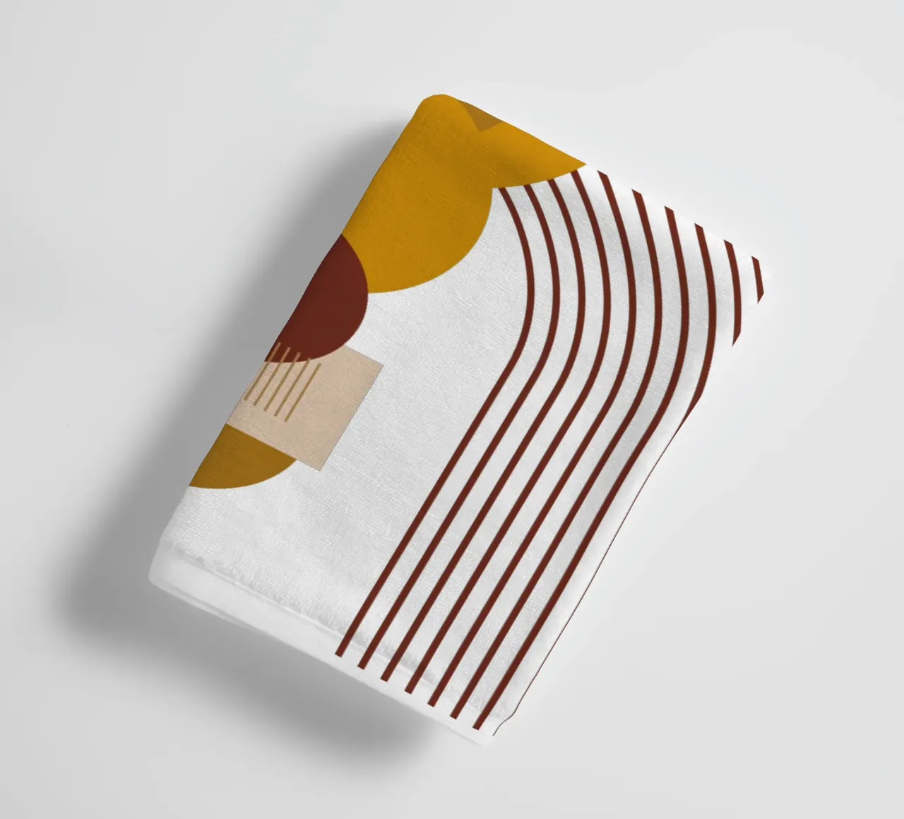 Modern Minimalist Simple Elegant towel by YSV MINIMALIST