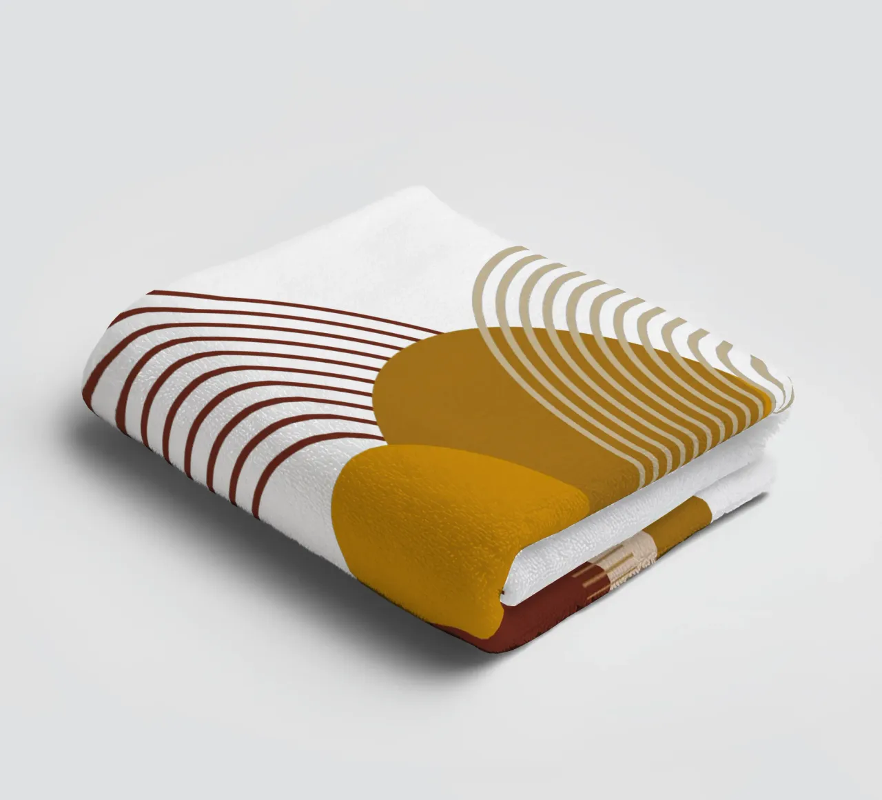 Modern Minimalist Simple Elegant towel by YSV MINIMALIST