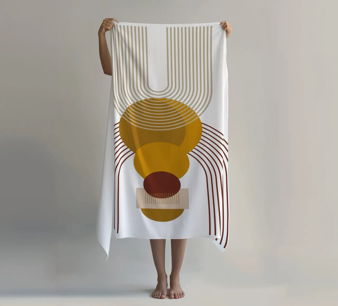 Moderno Minimalista Semplice Elegante telo mare da YSV MINIMALIST