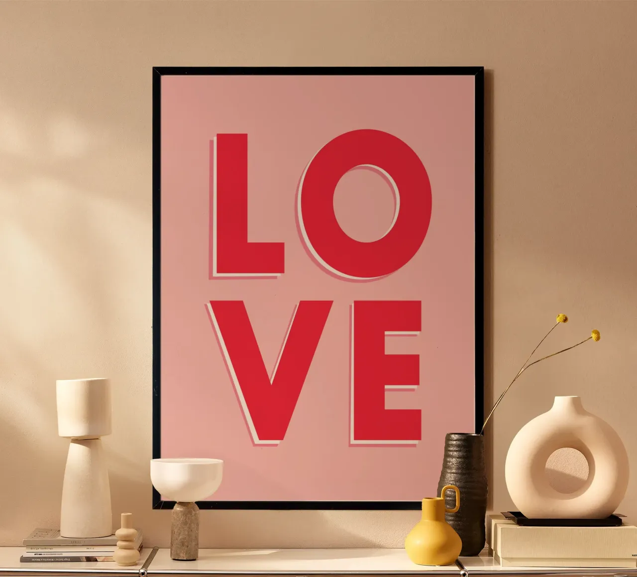LOVE poster da WORD & WONDER